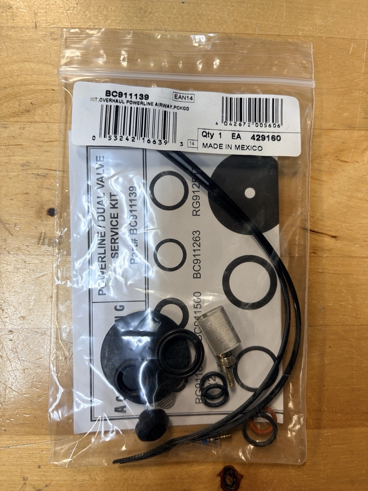 Aqualung BCD Powerline Airway Overhaul Kit BC911139