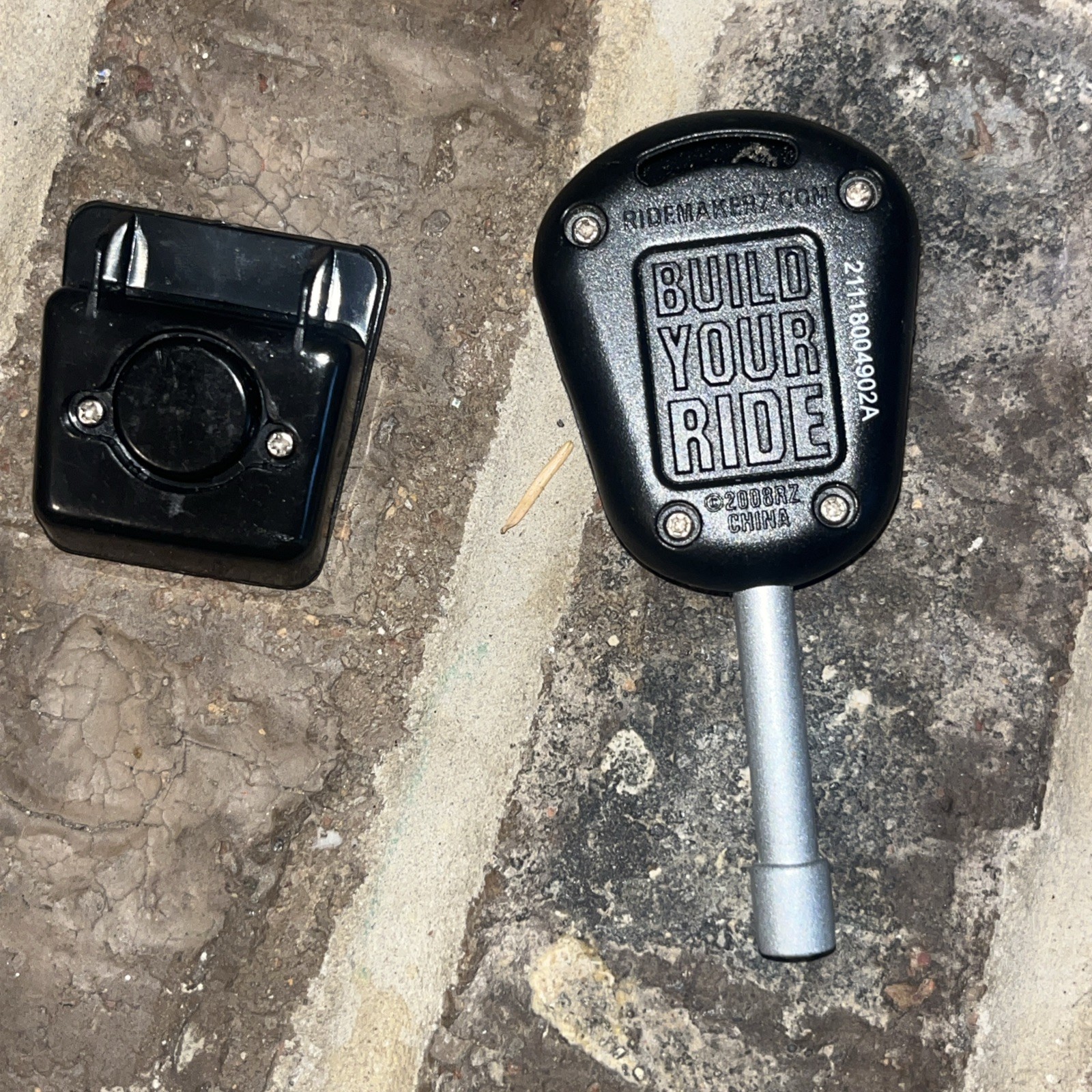 Ridemakerz RC Car, Remote, Hex Wrench Tool, Decals. Works