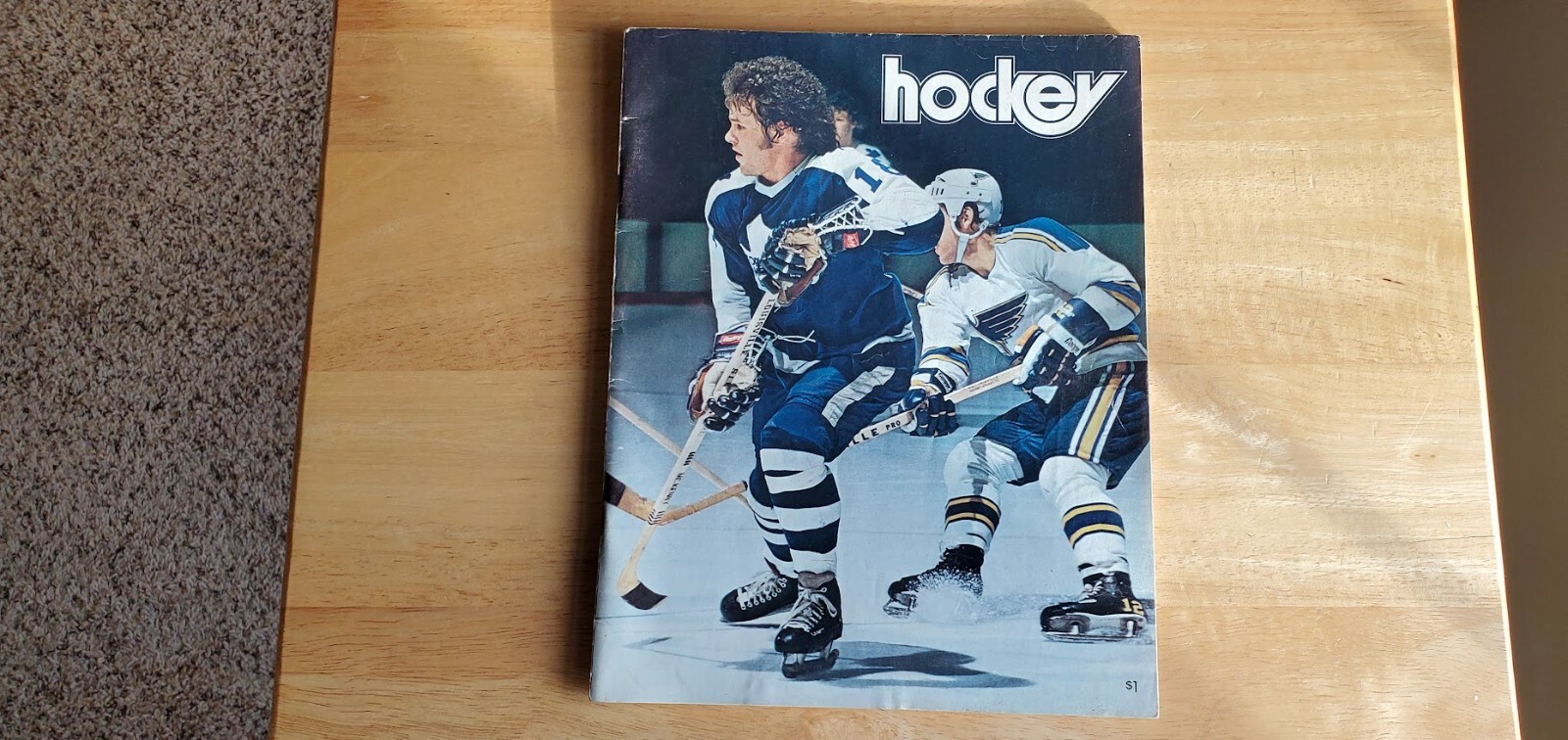 Toronto Maple Leafs Goal Magazine April 13 1974  Jim McKenny hockey program NHL