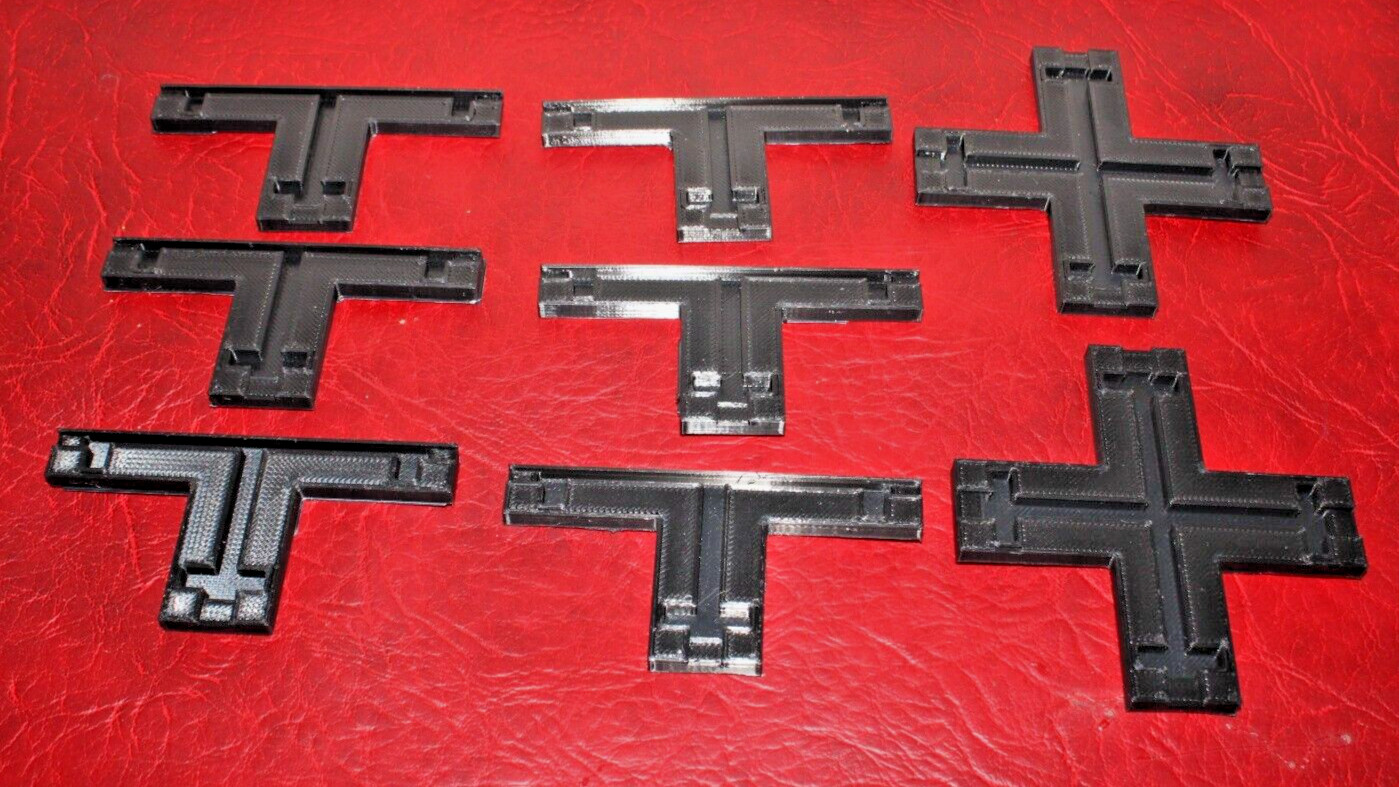 Warhammer 40k/AOS/Fantasy  Realm of Battle boards  set of 3D printed connectors