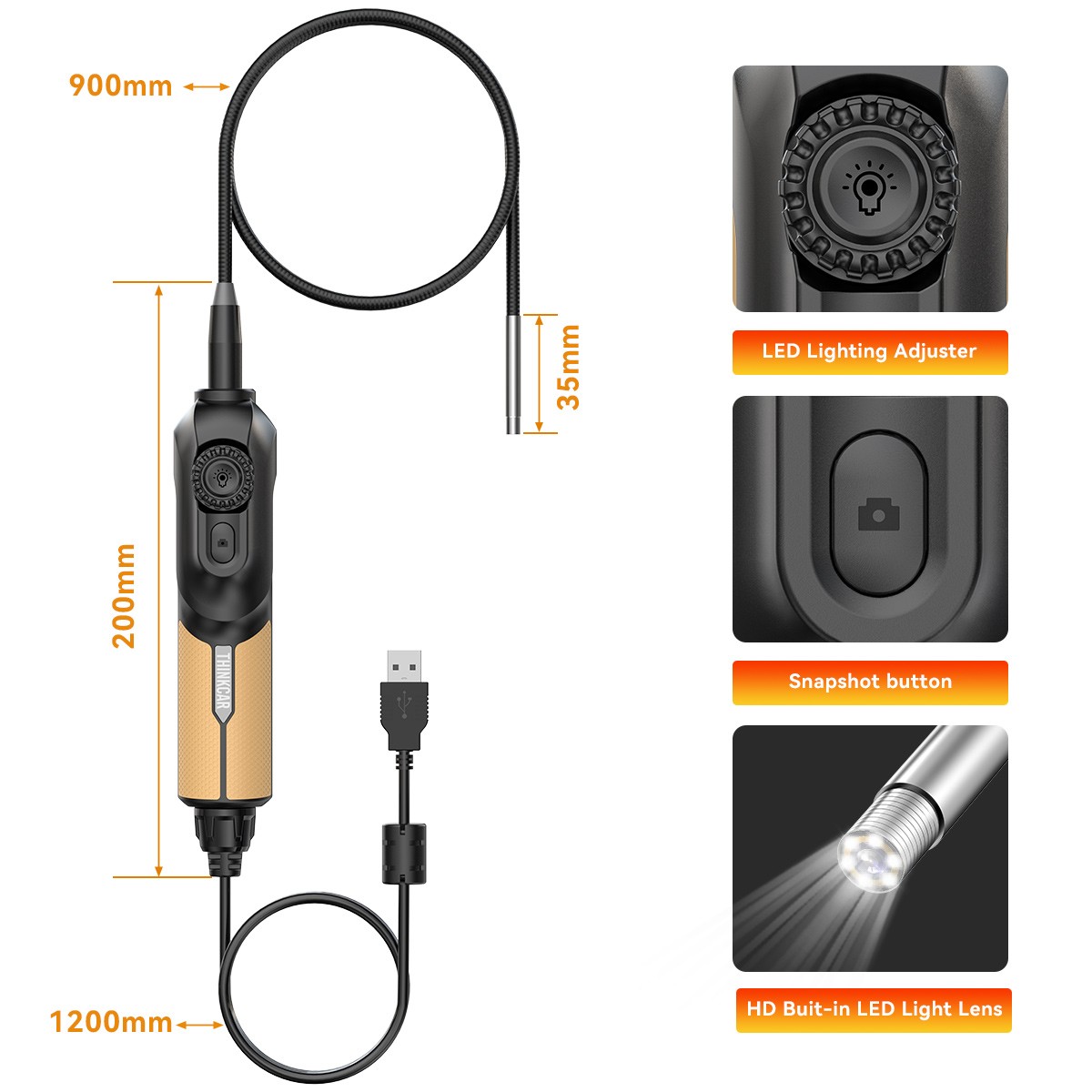ThinkScan 689BT Auto Scanner ECU Coding Key Pr0grammer OBD2 Diagnostic Tool