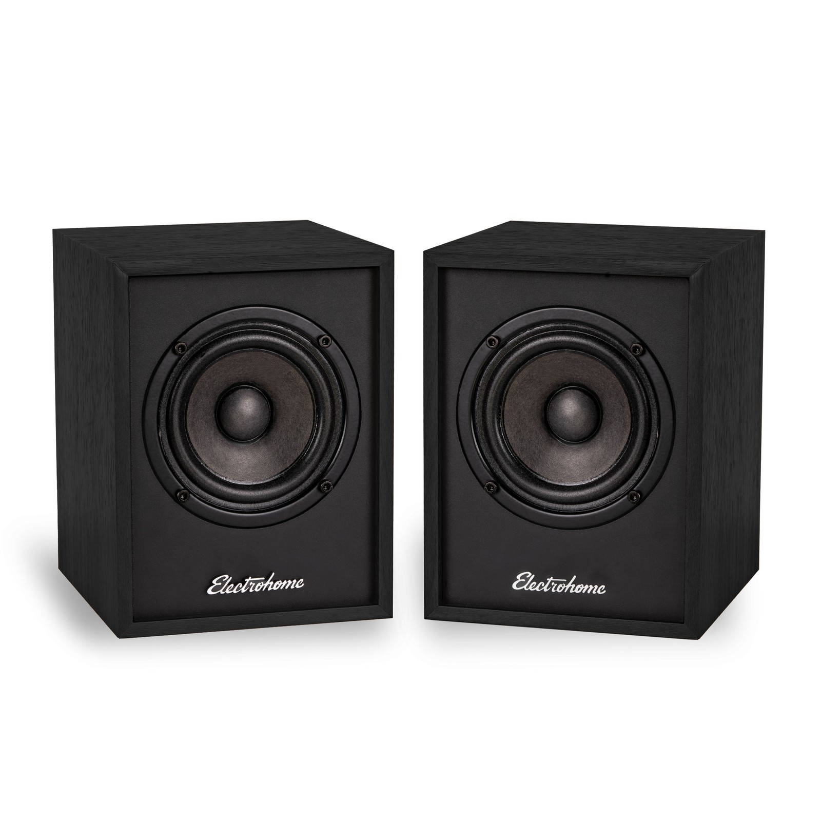 Electrohome Huntley Powered Bluetooth Bookshelf Speakers - Black