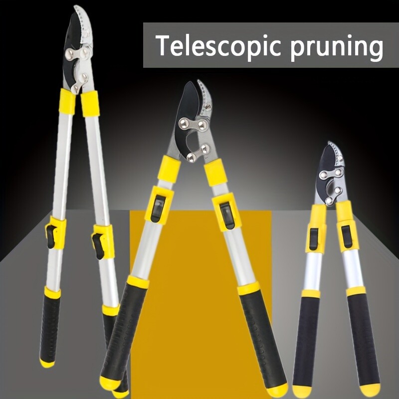 1pcs Fruit Tree Pruning Garden Scissors for Strong Branches,Telescopic Scissors
