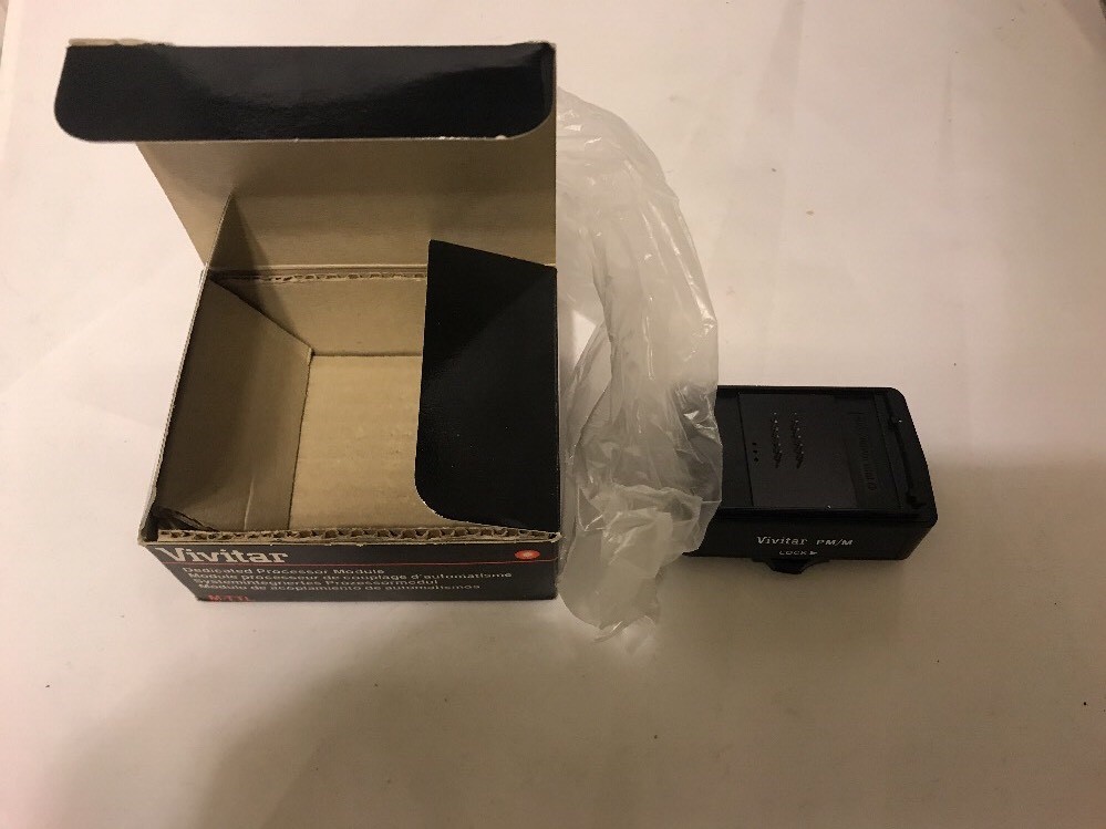 Vivitar Dedicated Processor Module M-TTL with box. Vivitar item NIB #0234915