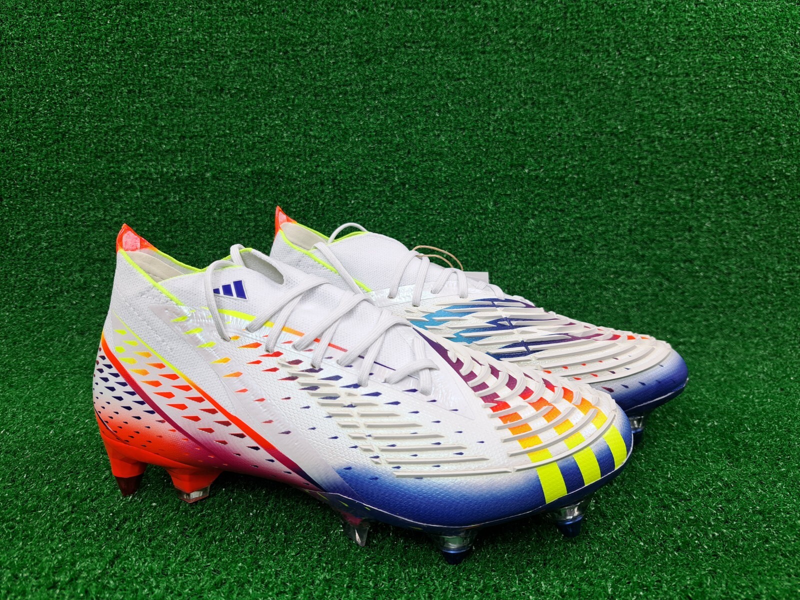 Adidas Predator Edge.1 Low SG 'Al Rihla Pack' Soccer Cleats GW1021 Mens Sz 5 NEW
