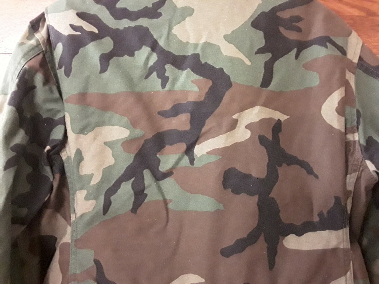 U.S Army Camo Winter Coat Size Small