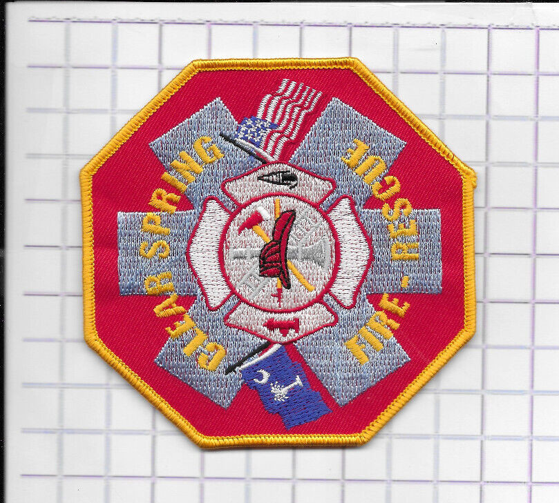 Fire Patch -Clear Spring Fire and Rescue South Carolina
