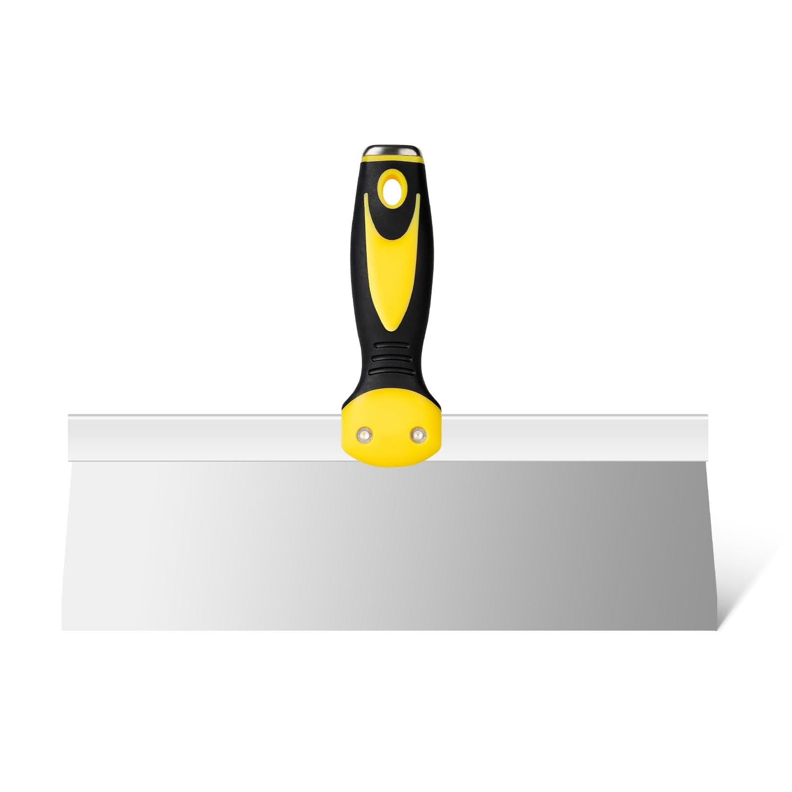 12" Stainless Steel Taping Knife, Drywall Knife Soft Grip Handle
