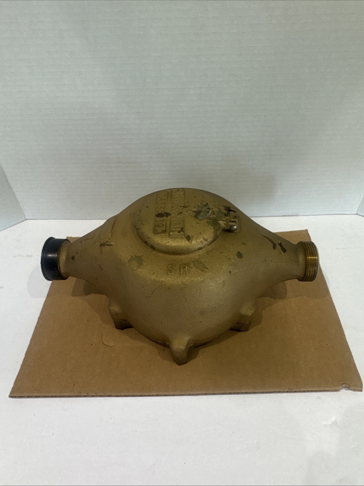 Rockwell Sensus 1" SR Brass Water Meter
