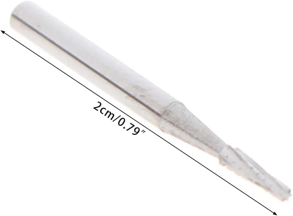 2Pcs Silver Professional Windshield Glass Drill Auto Glass Wind Shield Chip Repa