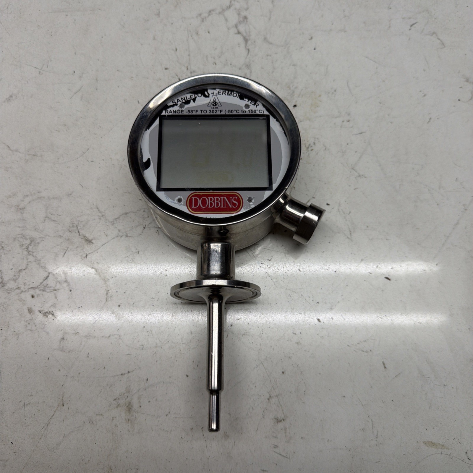 DOBBINS DT-15U-BT-DF  -58F to 302F Thermometer **READ**