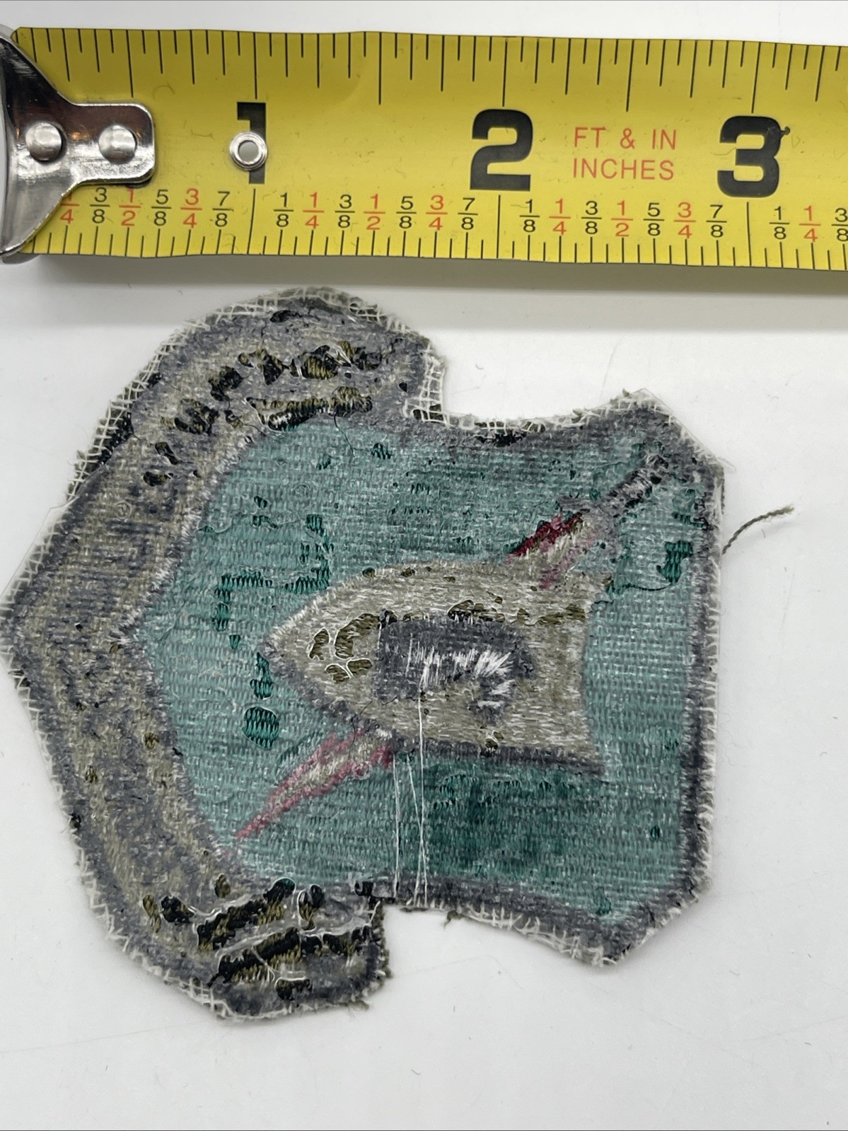 U.S. Military USAF Electronic Security Command Patch Insignia Cut Subdued Iron