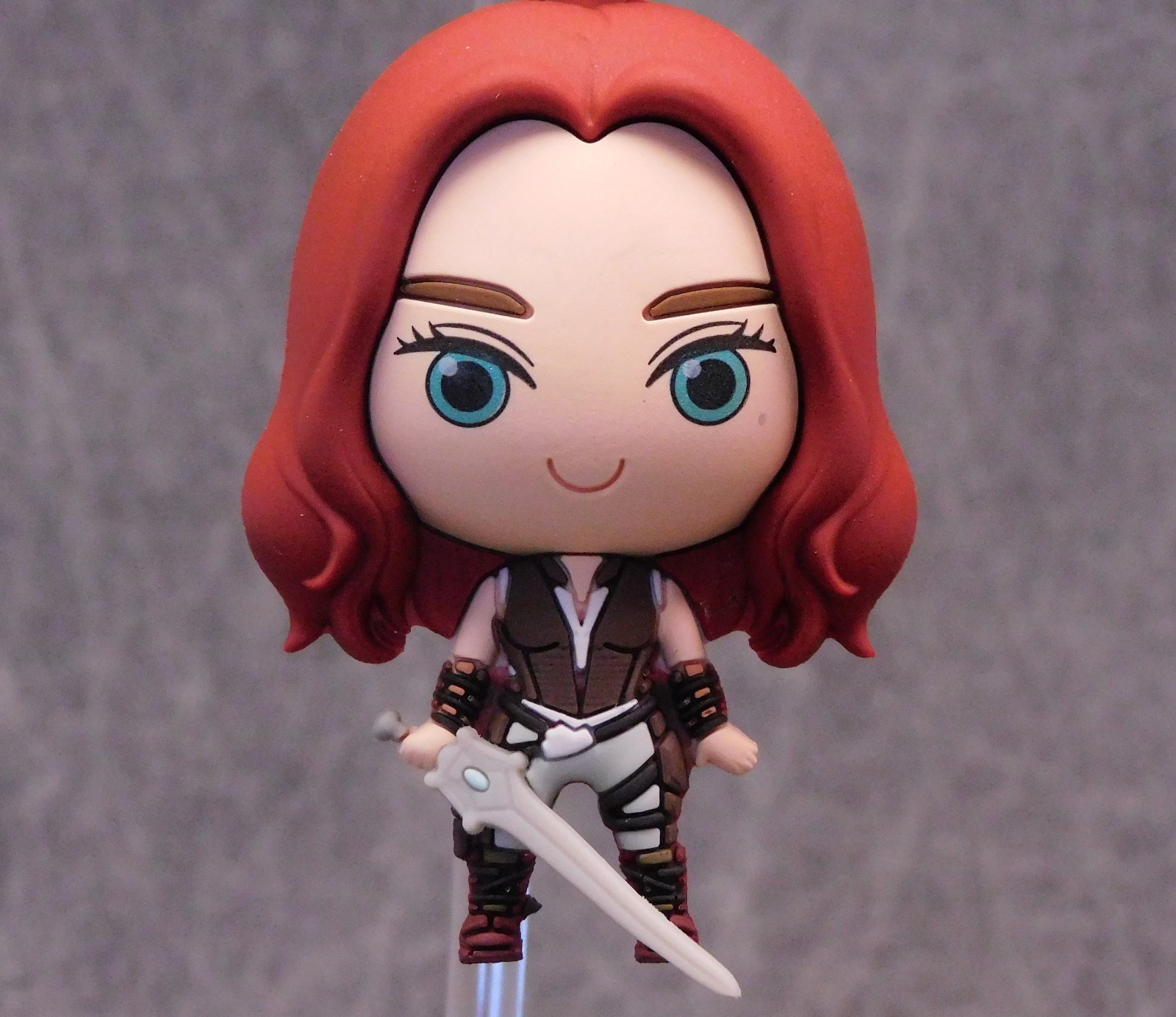 Masters Universe NEW * Teela Clip * Movie Blind Bag Key Chain Monogram