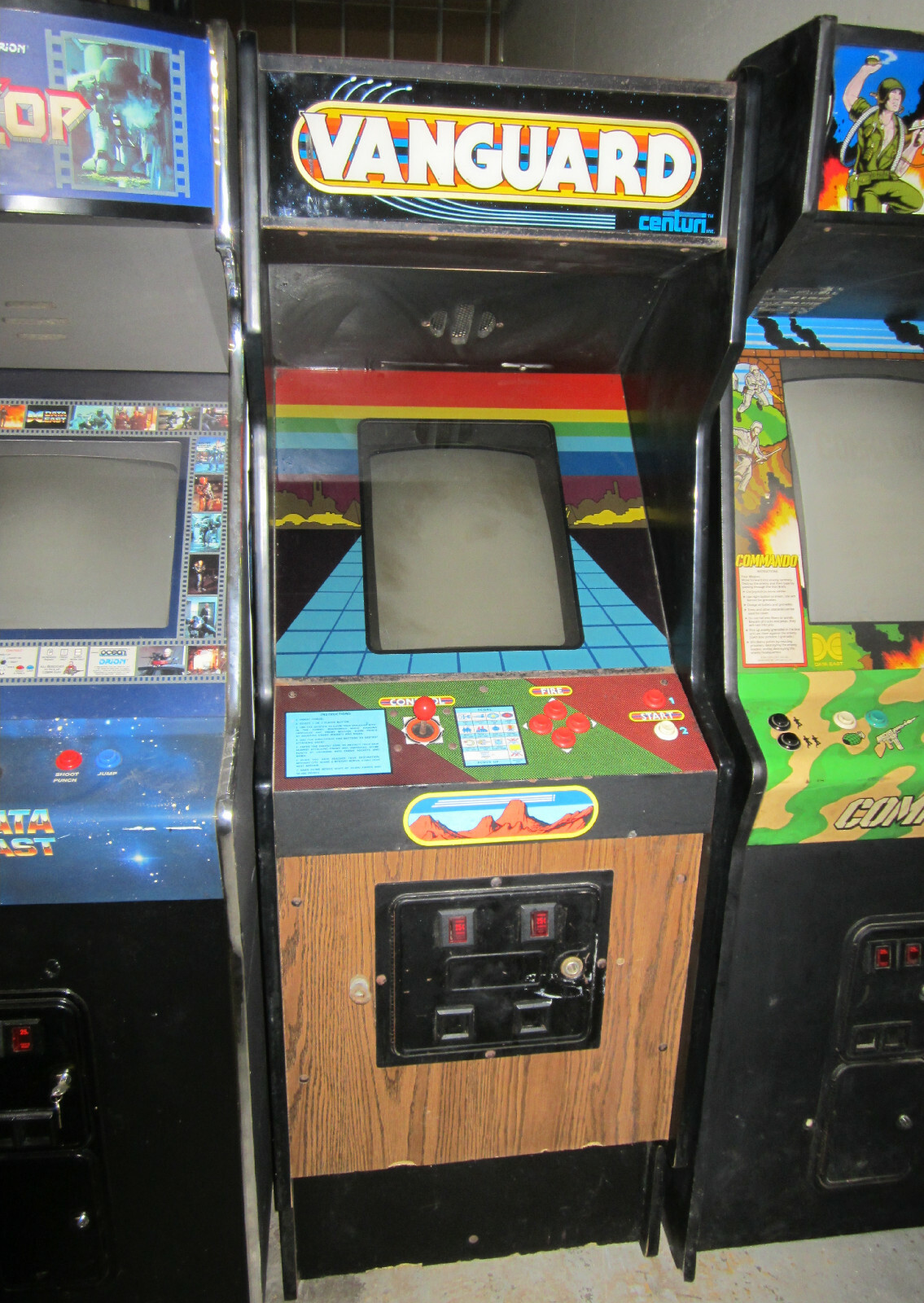 VANGUARD ARCADE MACHINE by CENTURI 1981 (Excellent Condition) *RARE*