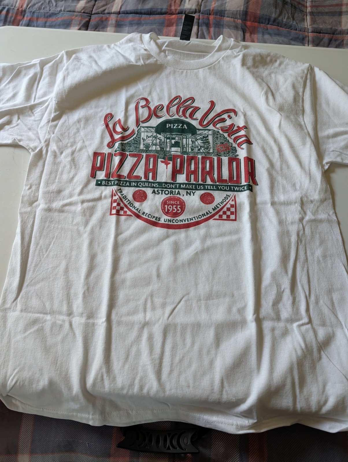 ZOBIE POP CULTURE GOODFELLAS INSPIRED T SHIRT SZ LARGE CLR WHITE BNNW