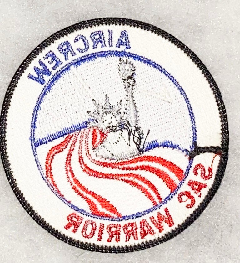 USAF SAC Warrior Aircrew Squadron Patch