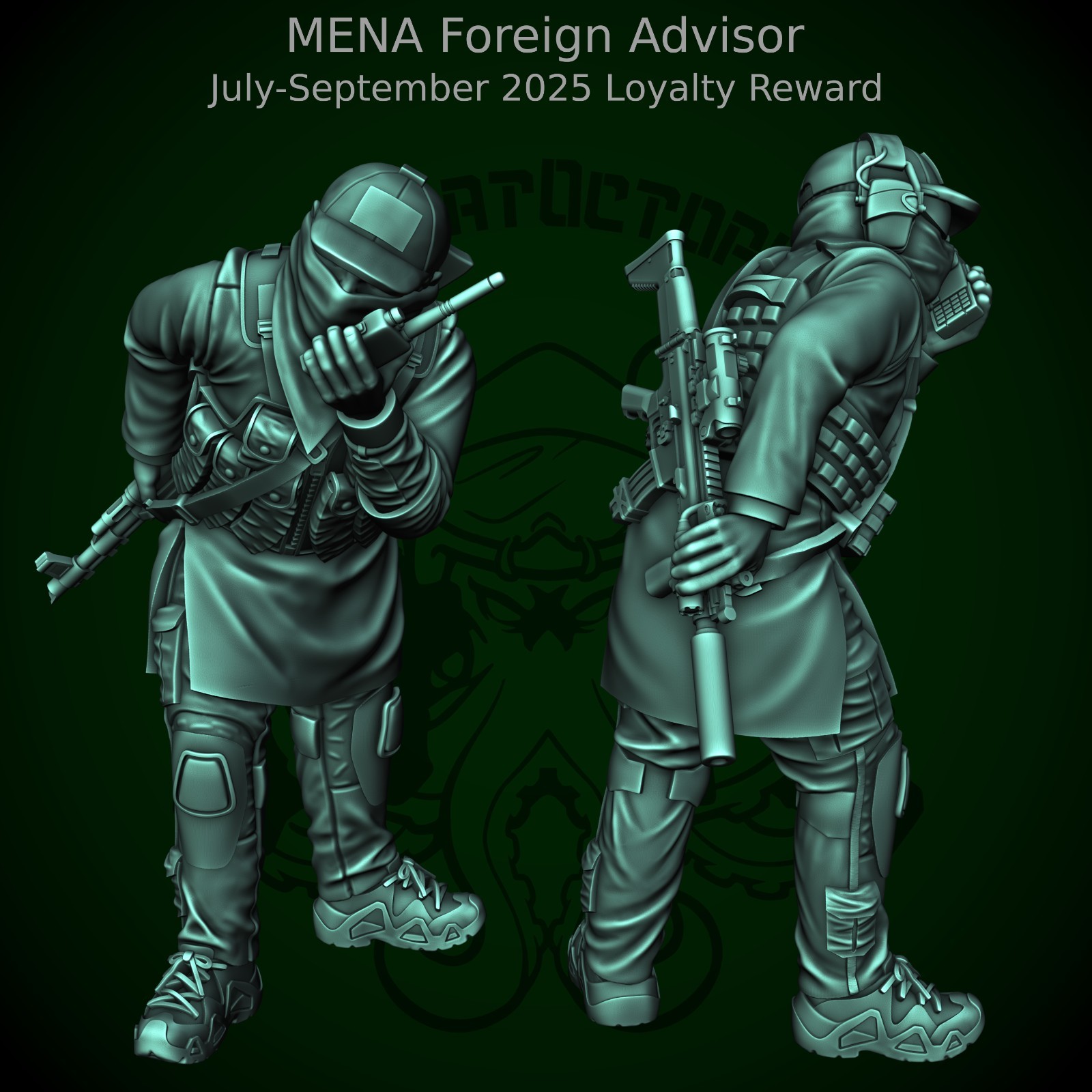 Combat Octopus Modern Miniatures MENA Foreign Advisor Insurgents Rebels Spectre