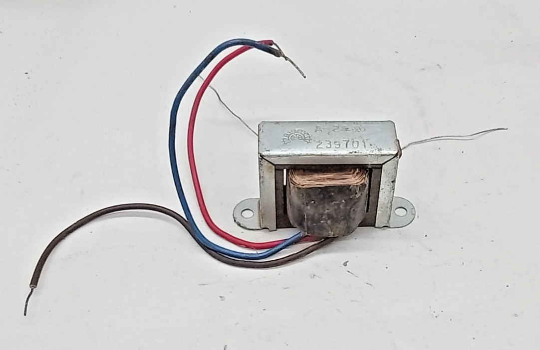 1 NOS  Merit  A-2936  Output Transformer  6V6  /  10,000 C.T. - 75 Ma - 10 WATTS