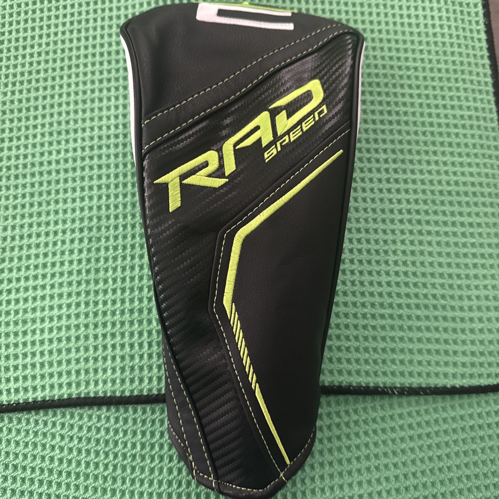Cobra RAD Speed Driver Headcover ONLY,  Black/White - NEW