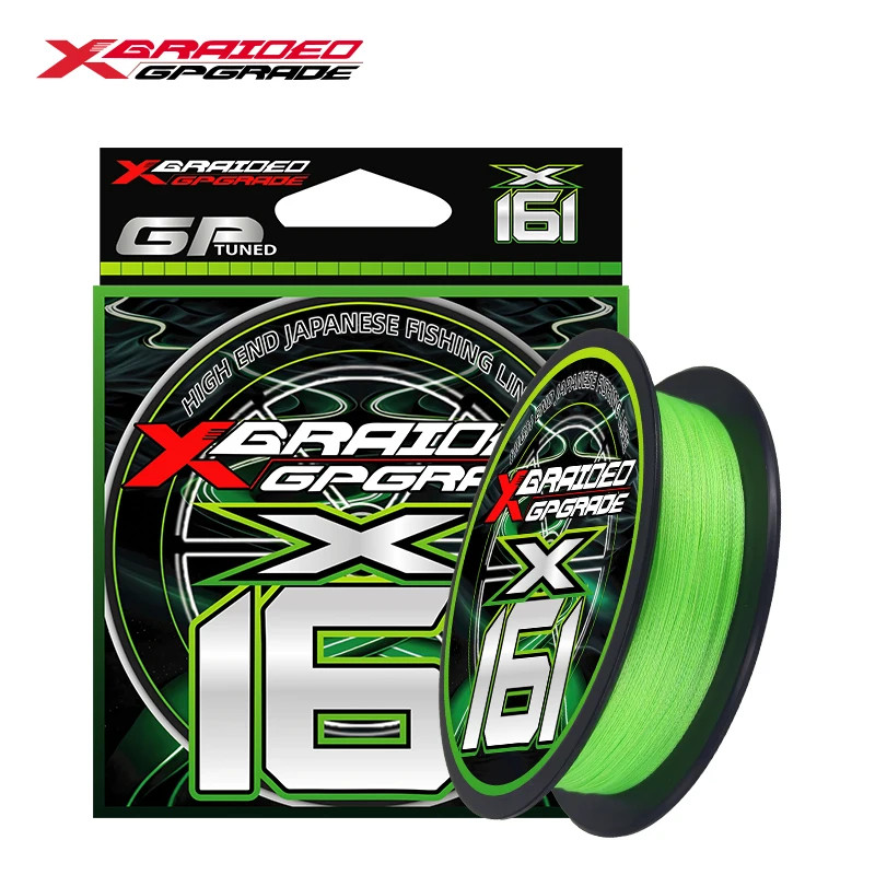 YGK G-Soul X16 Braided Fishing Line PE 100-500M Abrasion Resistant Multifilament