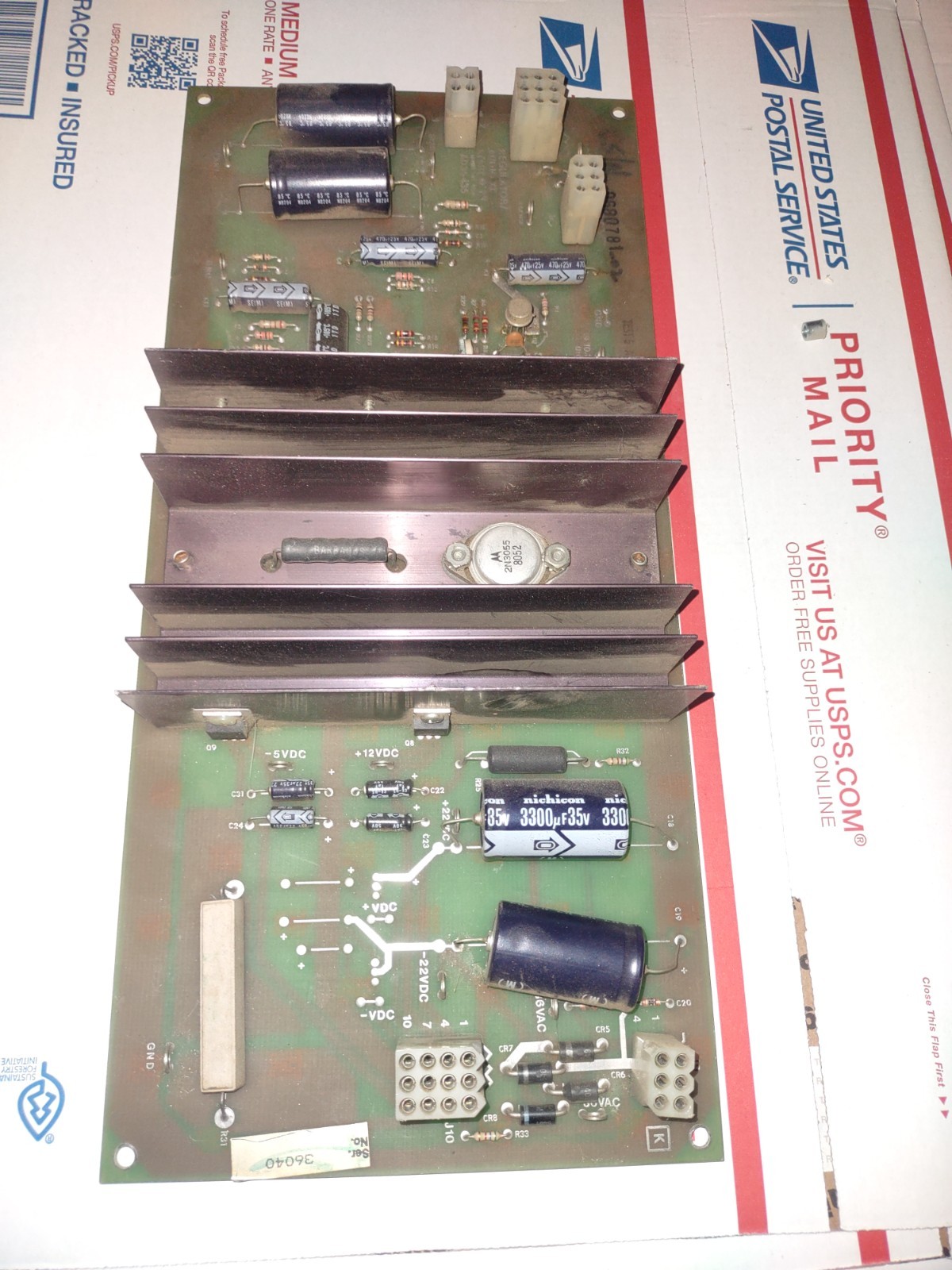 atari crystal castles arcade audio regulator pcb working #2
