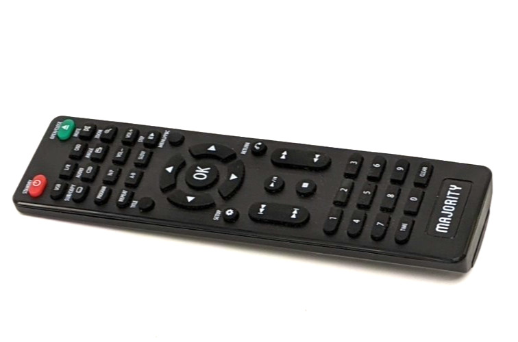 New Replacement Remote Control For Majority DVD Player Black