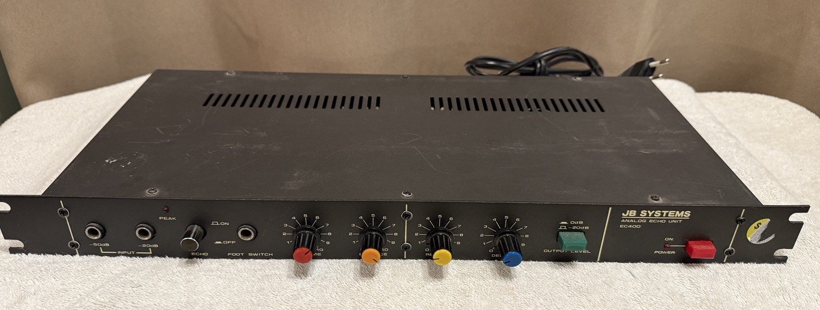 💙JB SYSTEMS ANALOG ECHO Channel Mixer Effects Digital Sound Machine Euro Model