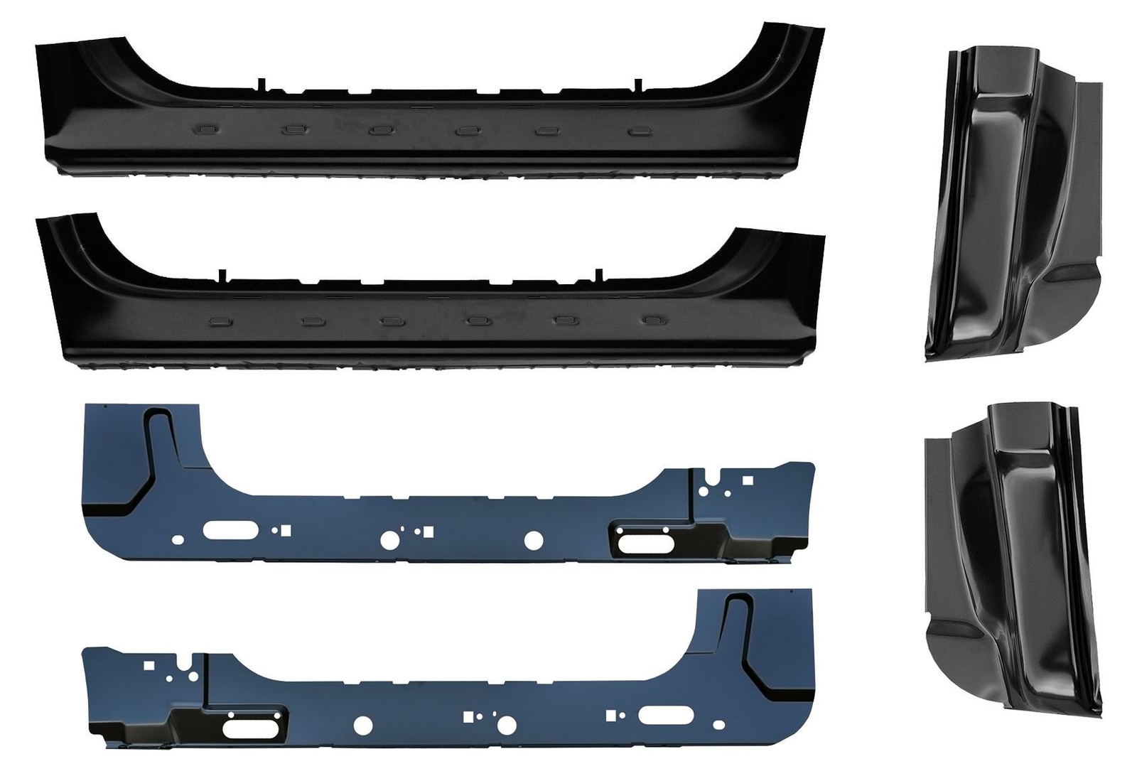 Inner Outer Rocker Panel Cab Corners Kit for 97-03 Ford F150 F250LD 2dr truck