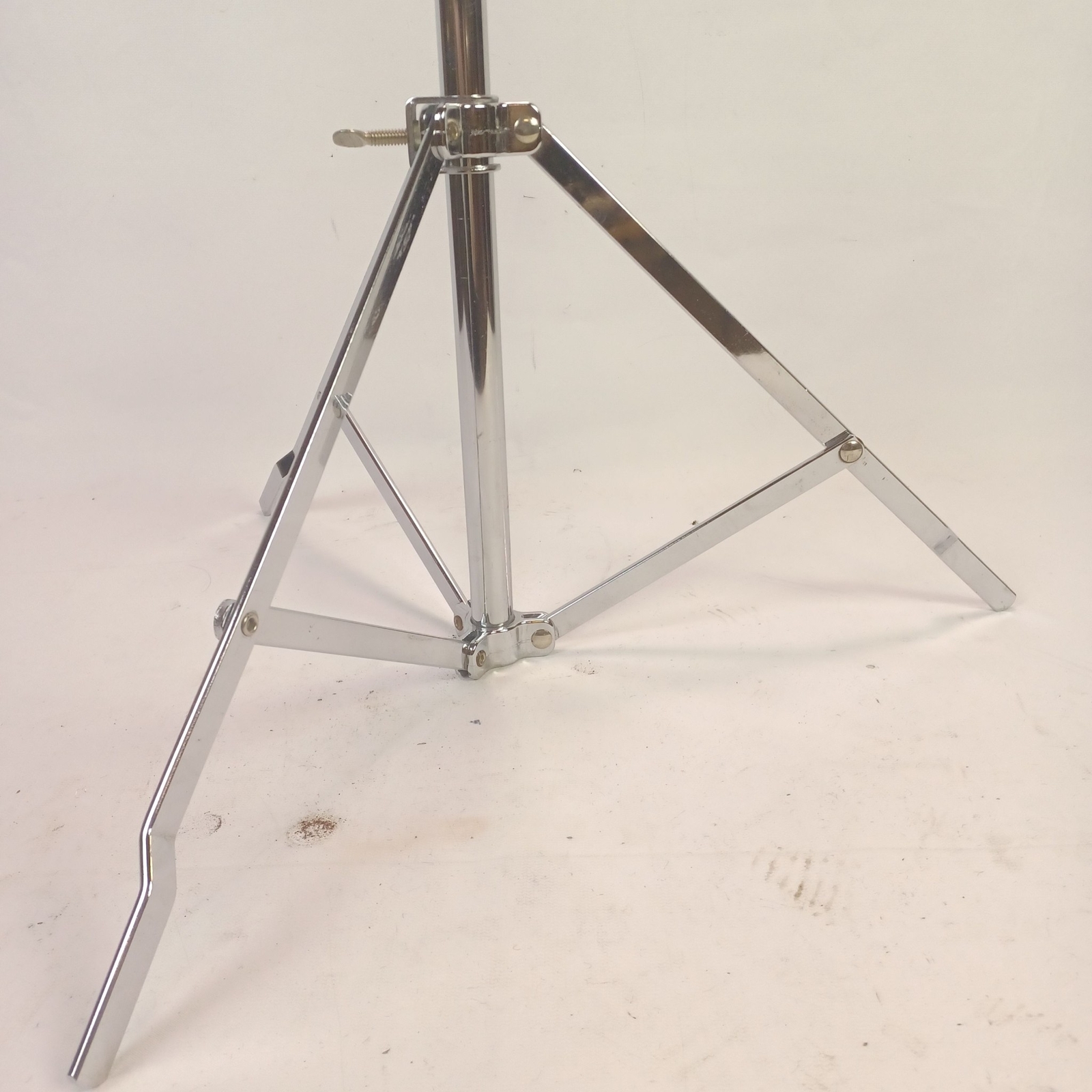 *Ludwig Atlas Cymbal Stand #1400/#1402 Vintage 60-70s Chrome Crash/Ride Classic*