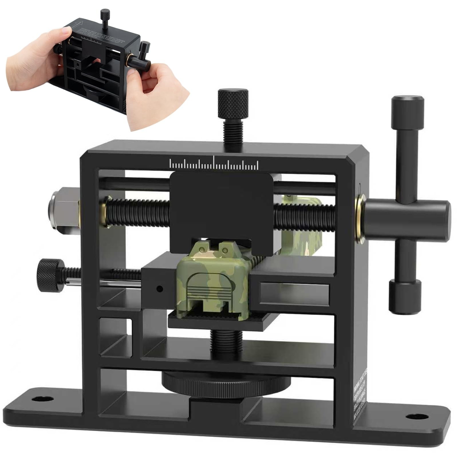 SporGain Sight Pusher Tool Heavy Duty Handgun Rear Sight Adjustment Compatible w