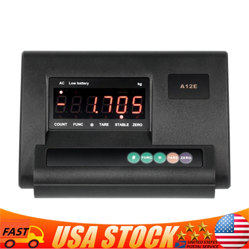 5000Lbs Load Cell Scale Kit Platform Livestock Cattle Chute Floor High Precision