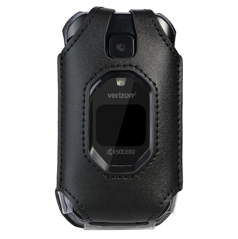 Genuine Leather Case Belt Clip for Kyocera DuraXE Epic E4830 DuraXE Equip E4831
