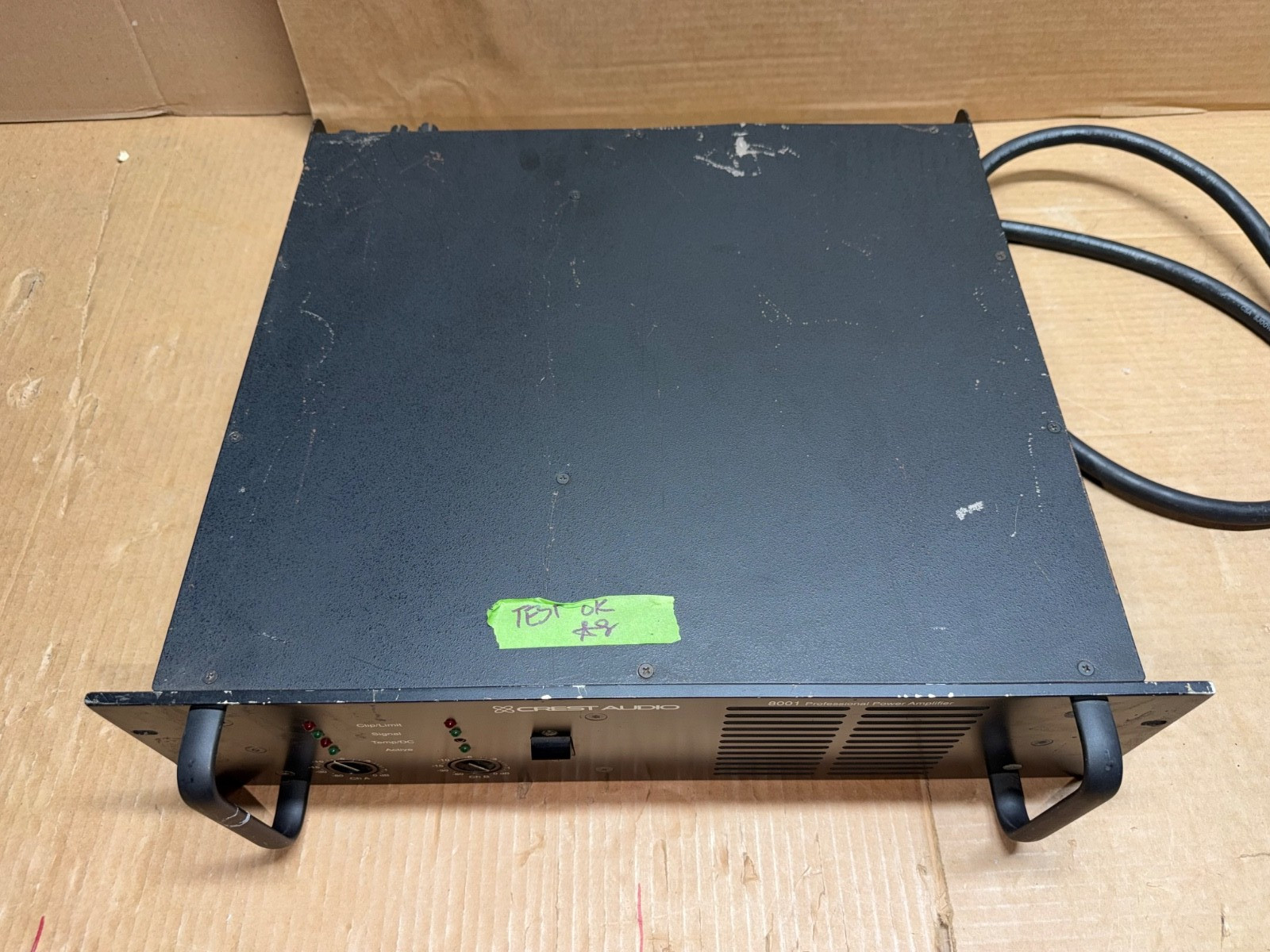 CREST AUDIO 8001 PROFESSIONAL POWER AMPLIFIER - TESTED