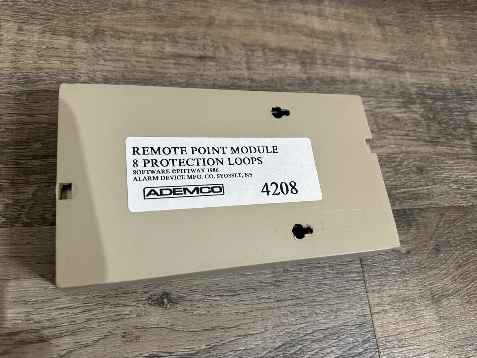 Ademco Universal 8 Point Remote Point Alarm Module 4208 Honeywell