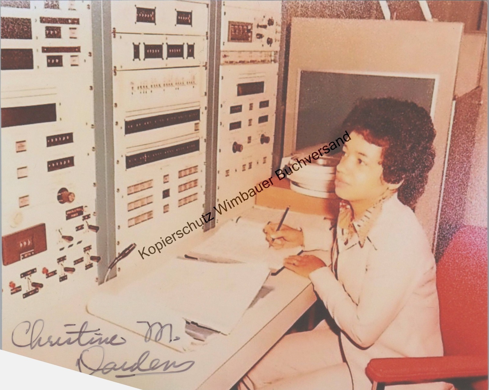 Original Autograph Christine Darden NASA Hidden Figures /// Autograph Aut 281133