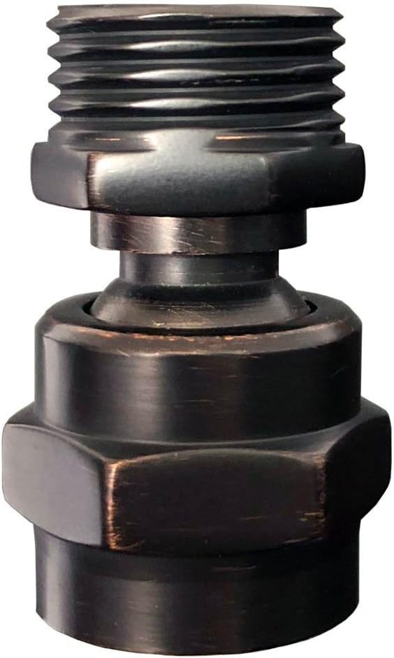 shower head Swivel ball adapter, hand shower rotate povit shower arm