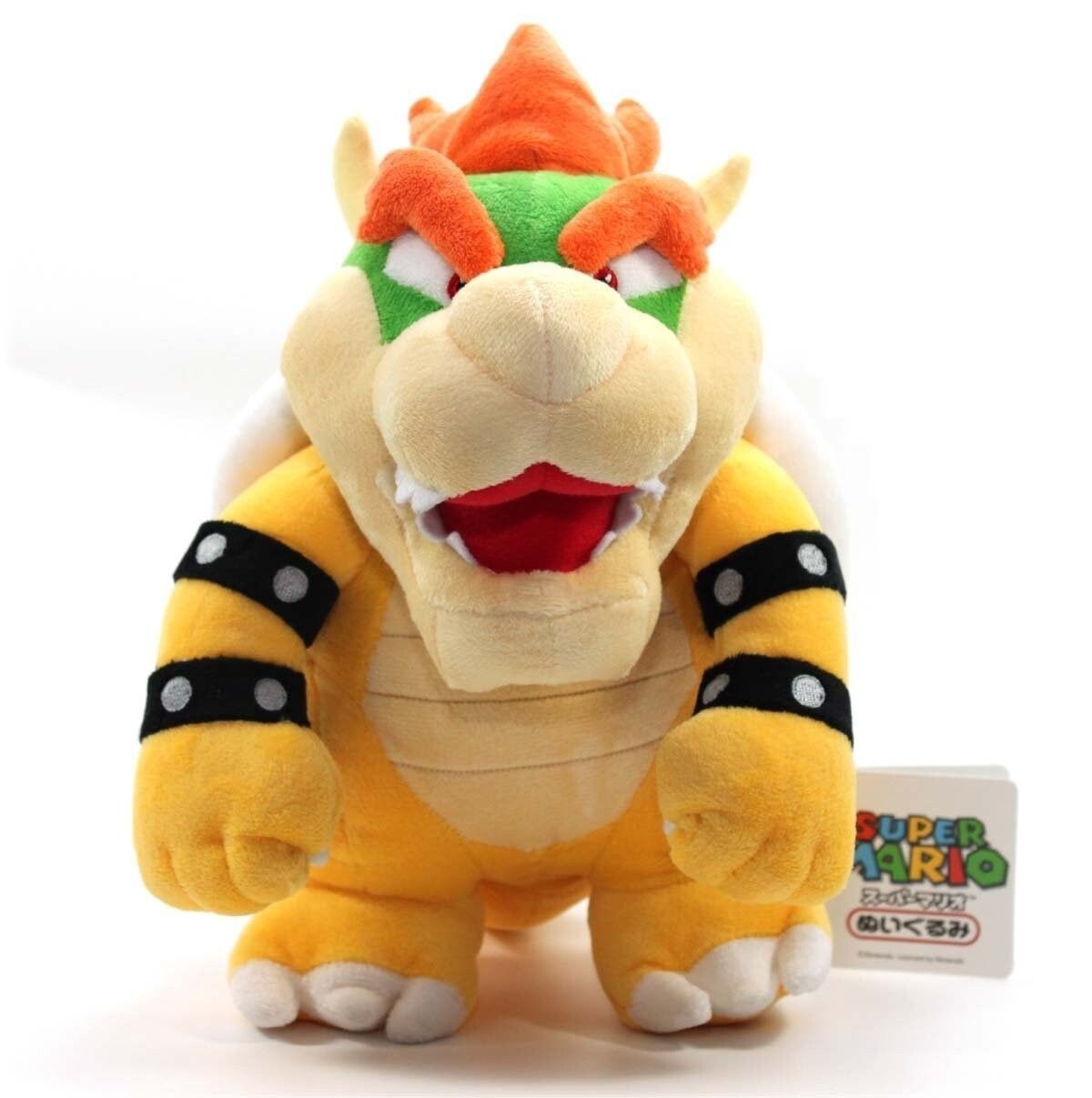 New Super Mario Bros Series 10" King Bowser Koopa Plush Toy Doll Stuffed Animal