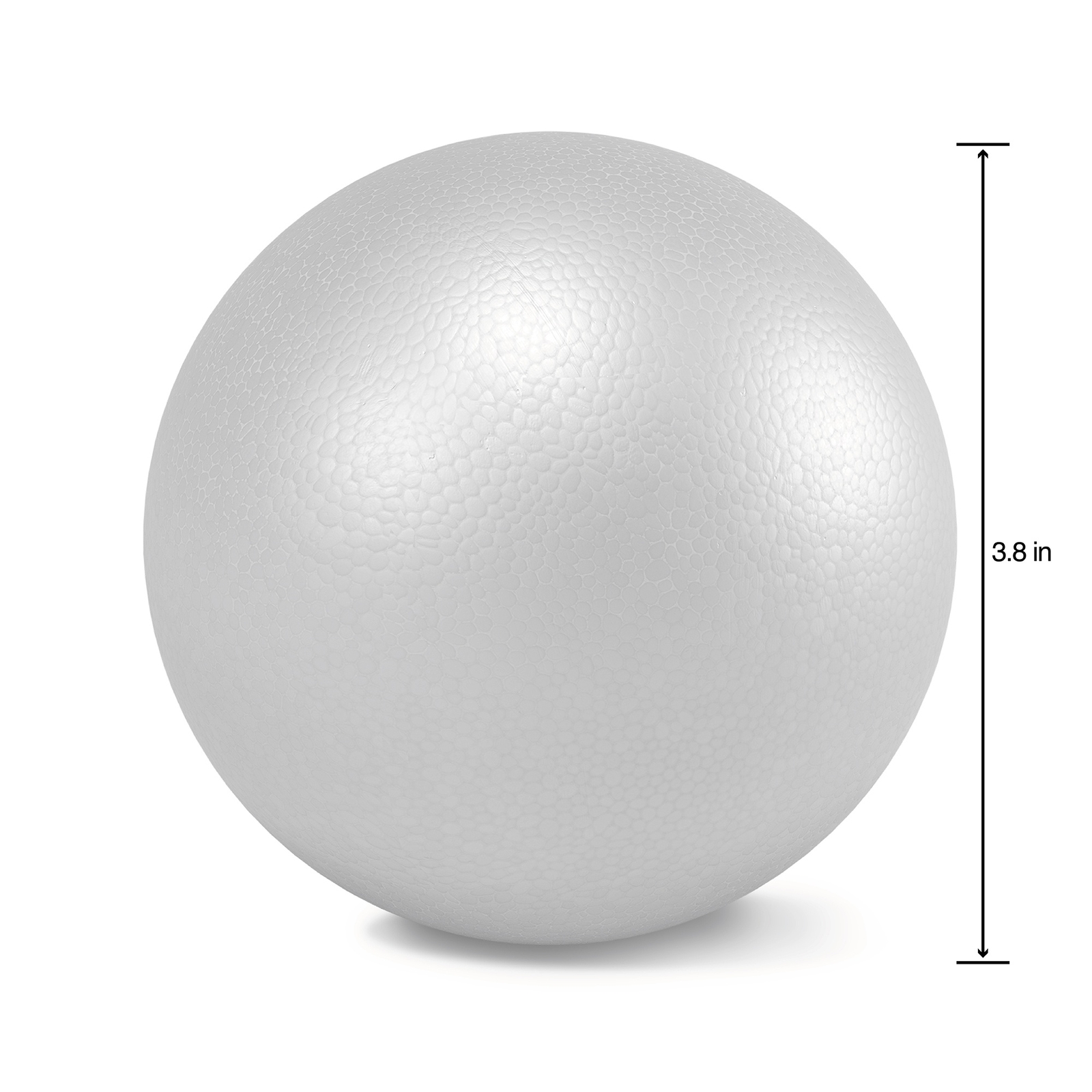 Smooth Styrofoam Balls 4"