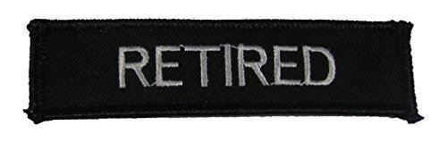 RETIRED TAB PATCH MOTORCYCLE CLUB MC BIKER FREEDOM