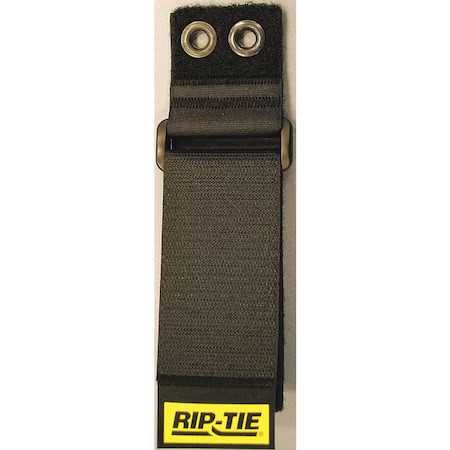 Rip-Tie Ow-16-G10-Bk Cable Tie Strap, 16 In L, 4 In Max Bundle Dia., Black,