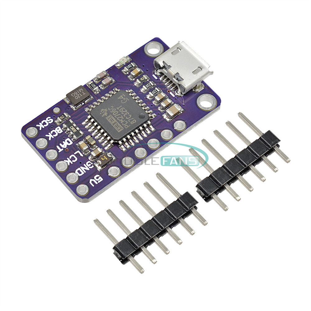 USB TO I2S IIS PCM2706 Gesture Recognition Sensor Decoder Connector Board Module