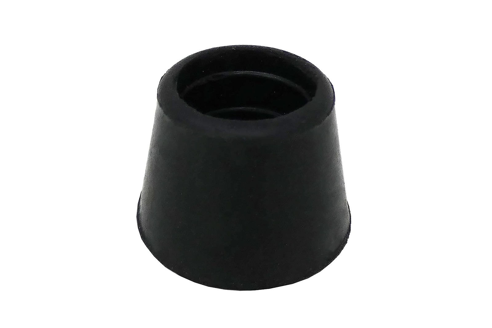 3/4-Inch Rubber Chair Leg Caps, 24 Pack, Black - Protect Floors, Reduce Noise