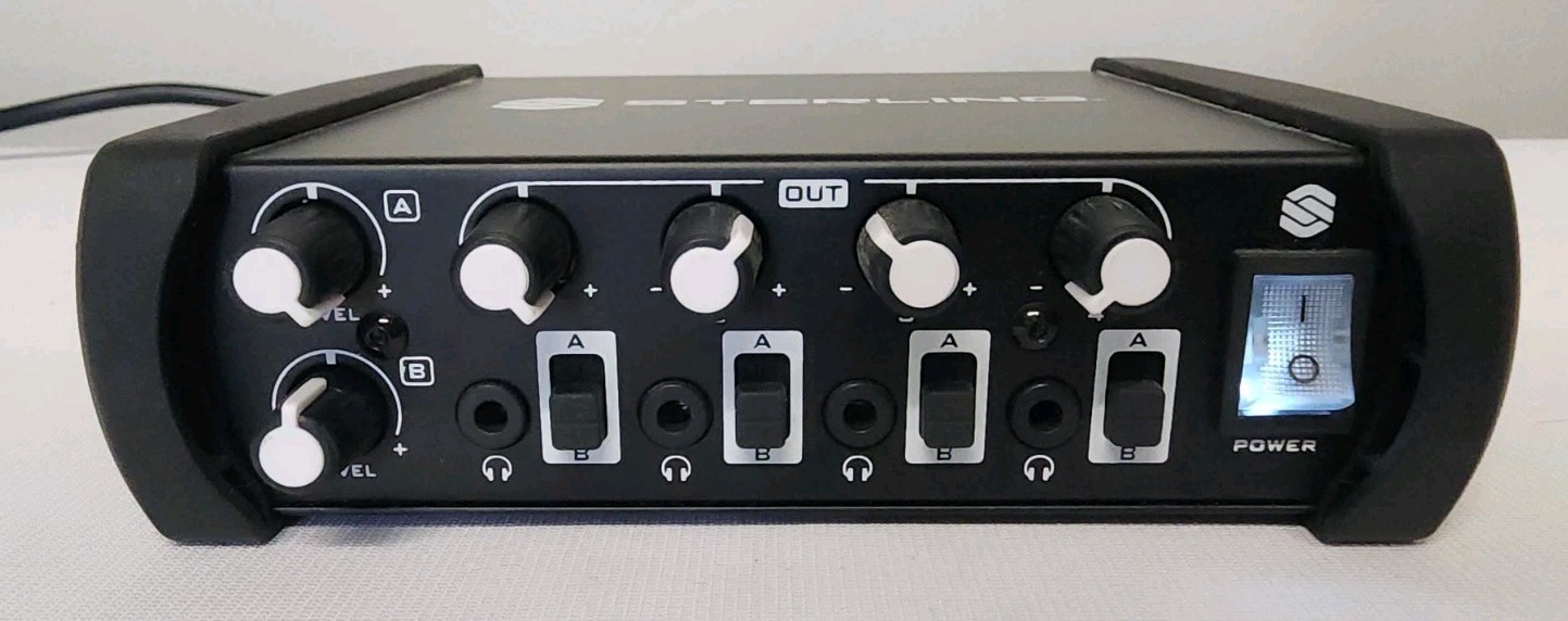 Sterling 4-Channel Audio Headphone Amplifier - SHA4