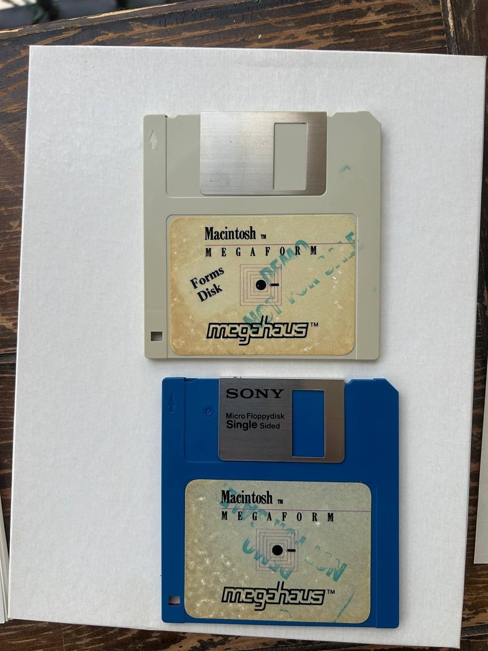 MegaForm for Macintosh Vintage Software Complete Box Manuals Disks