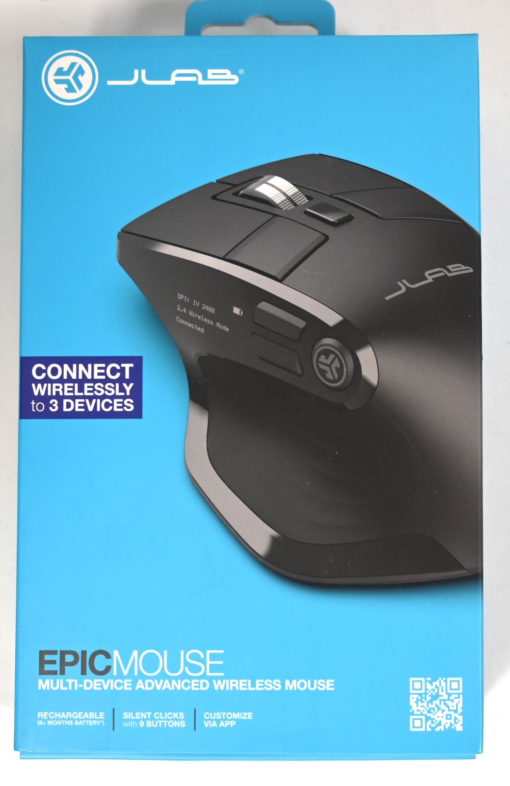 2-PC NEW NIB JLAB EPIC MOUSE Advanced Multi-Device Wireless + EPIC CAM HD USB