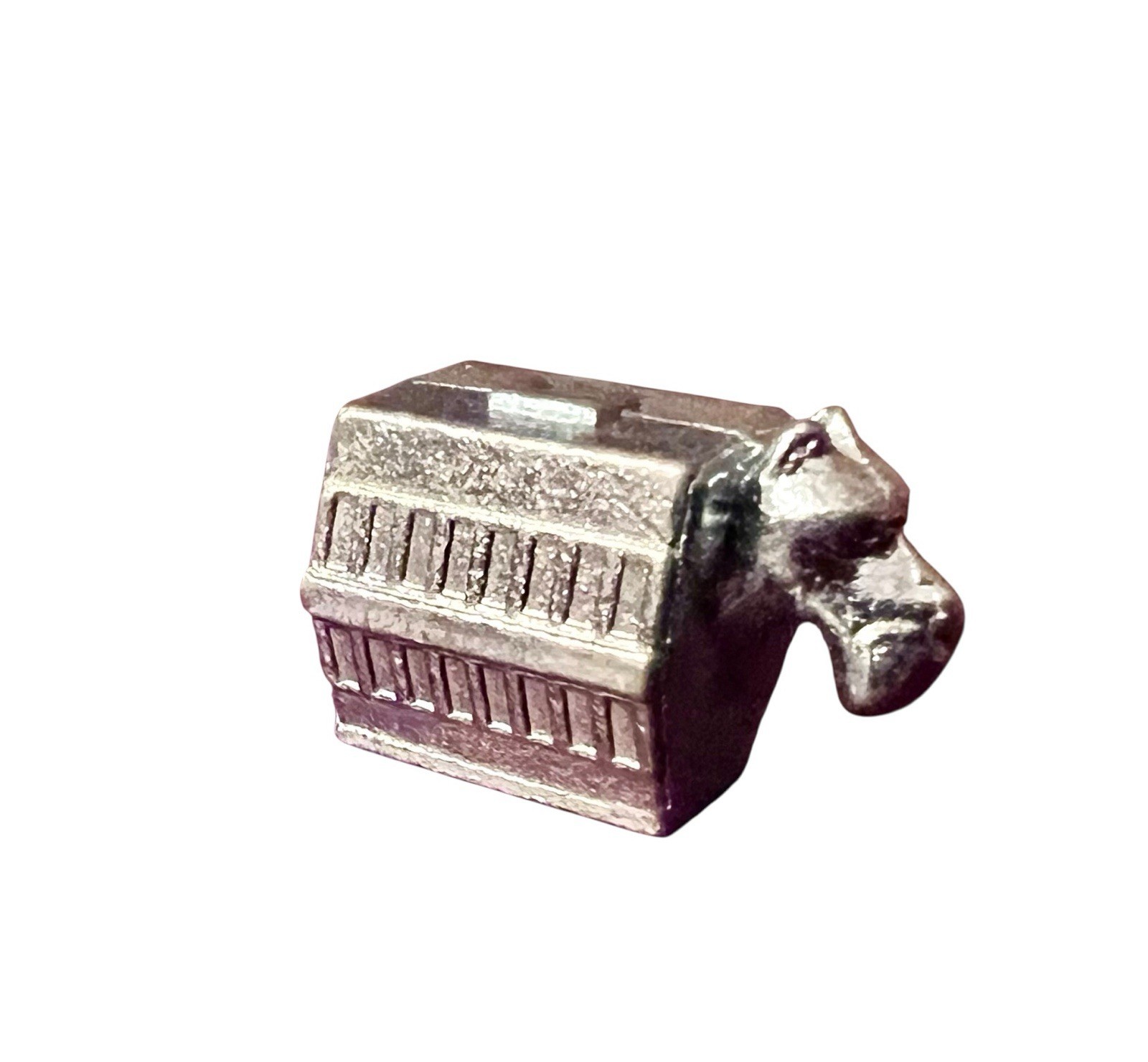 Monopoly Game Replacement Mover Token Piece -- Scottie Dog Schnauzer in Kennel