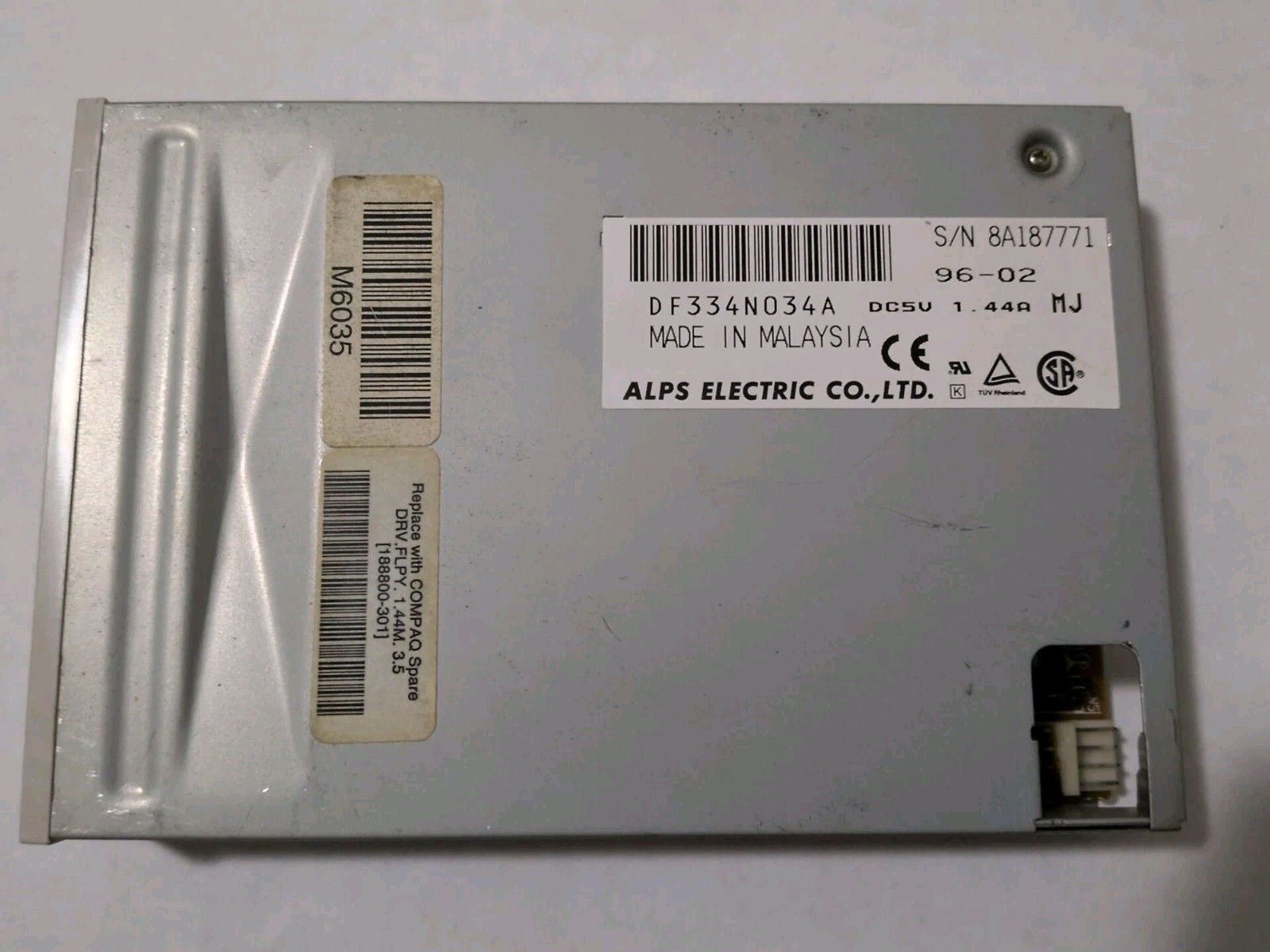 Lot of 5 Tested 3.5" 1.44MB Floppy Drives Epson Samsung Mitsumi