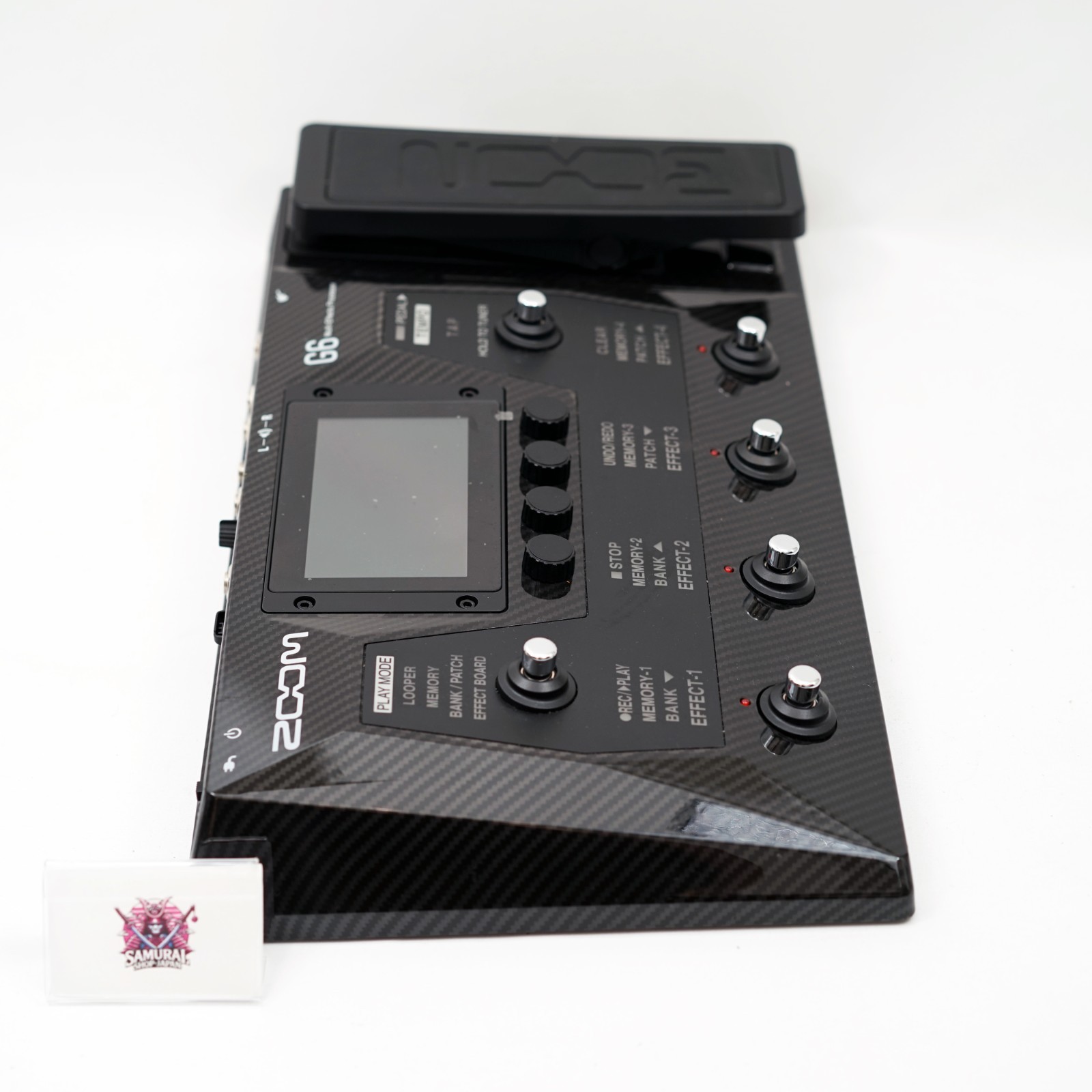 ZOOM G6 Guitar Multi-Effects Processor Pedal Amp Modeling w/ Case Unused Japan