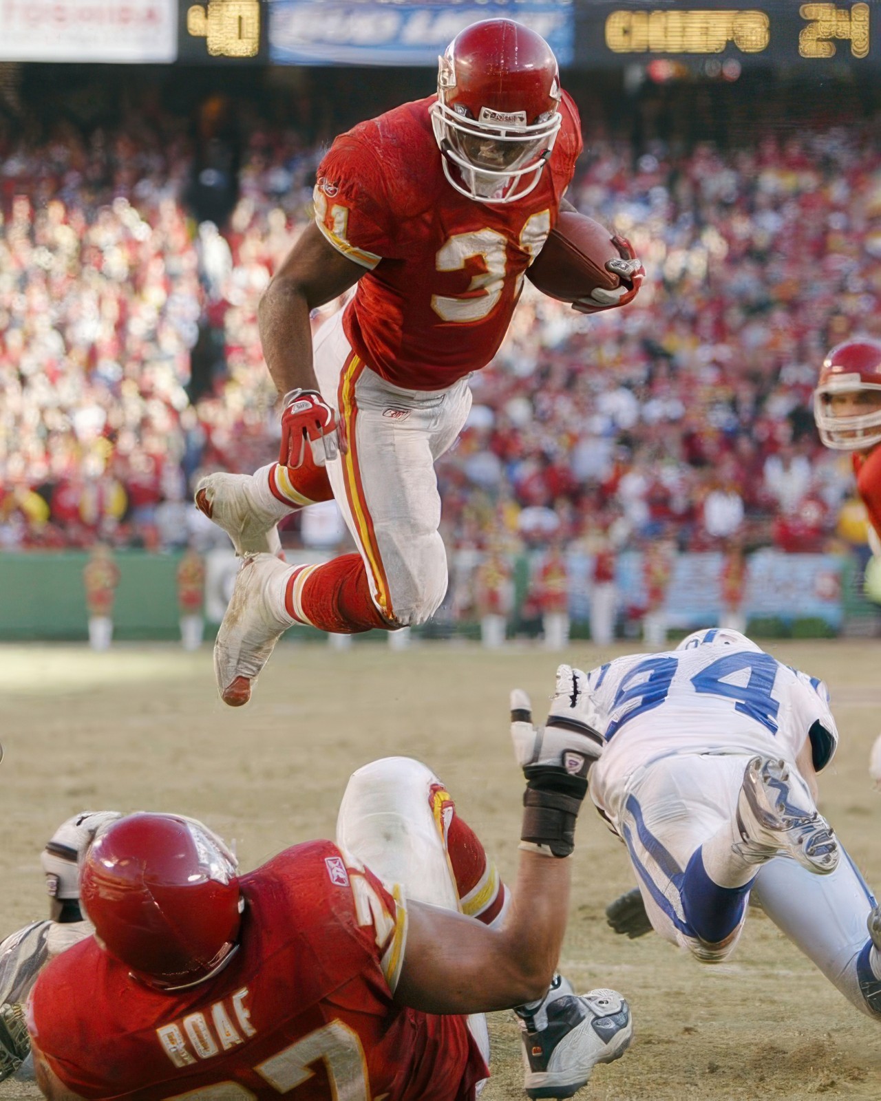 Priest Holmes #31 Kansas City Chiefs NFL 8"X10" Glossy Photo Print 5