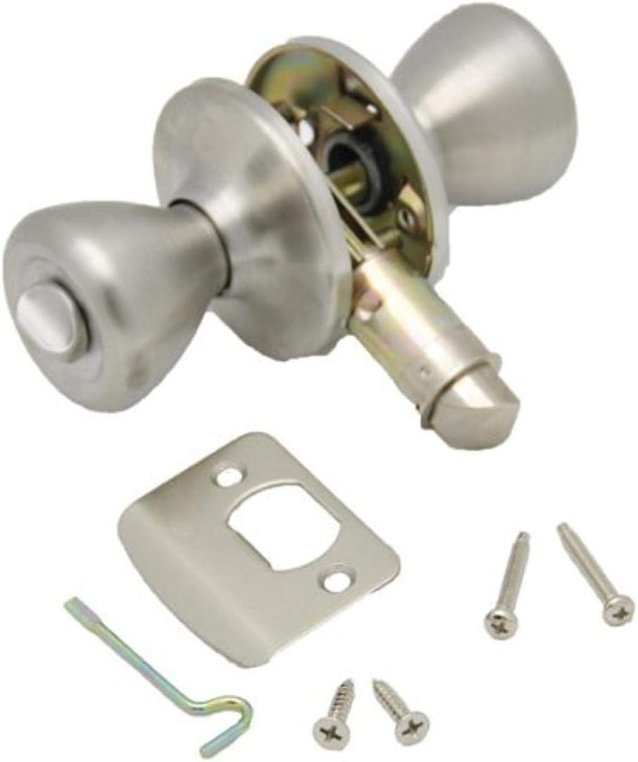 AP Products 013-202-SS Privacy Lock Set , Silver-Missing